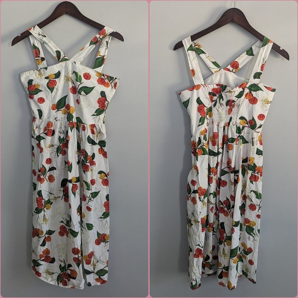 Women's Isolda Orange Tangerine Dress Halter 38 Size XS